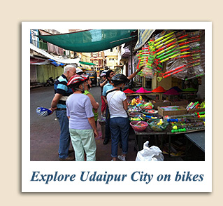 Cycling Tours : Explore Udaipur Old City on Bikes